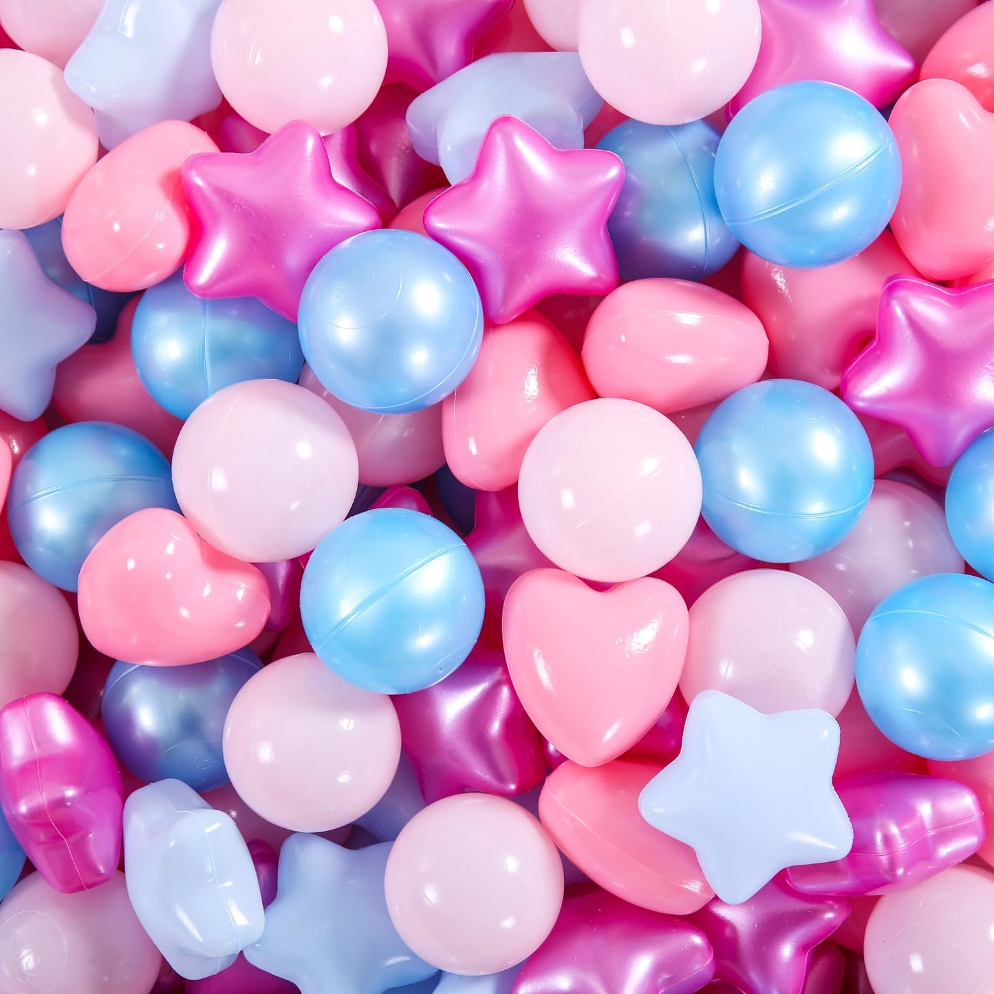 Star Ball Pit Balls for Toddlers -200pcs (BPA Free)