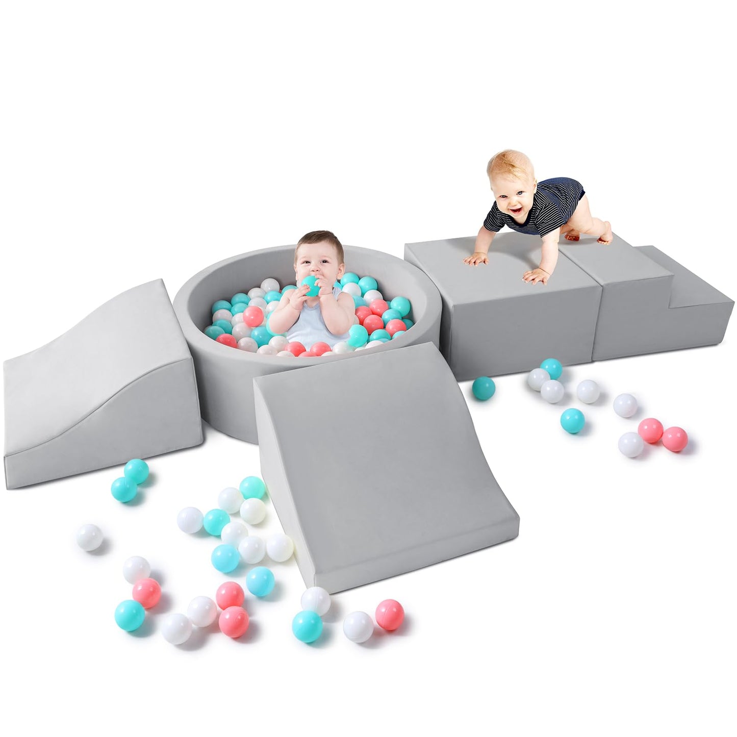 Foam Climbing Blocks & Ball Pit (Balls not included)