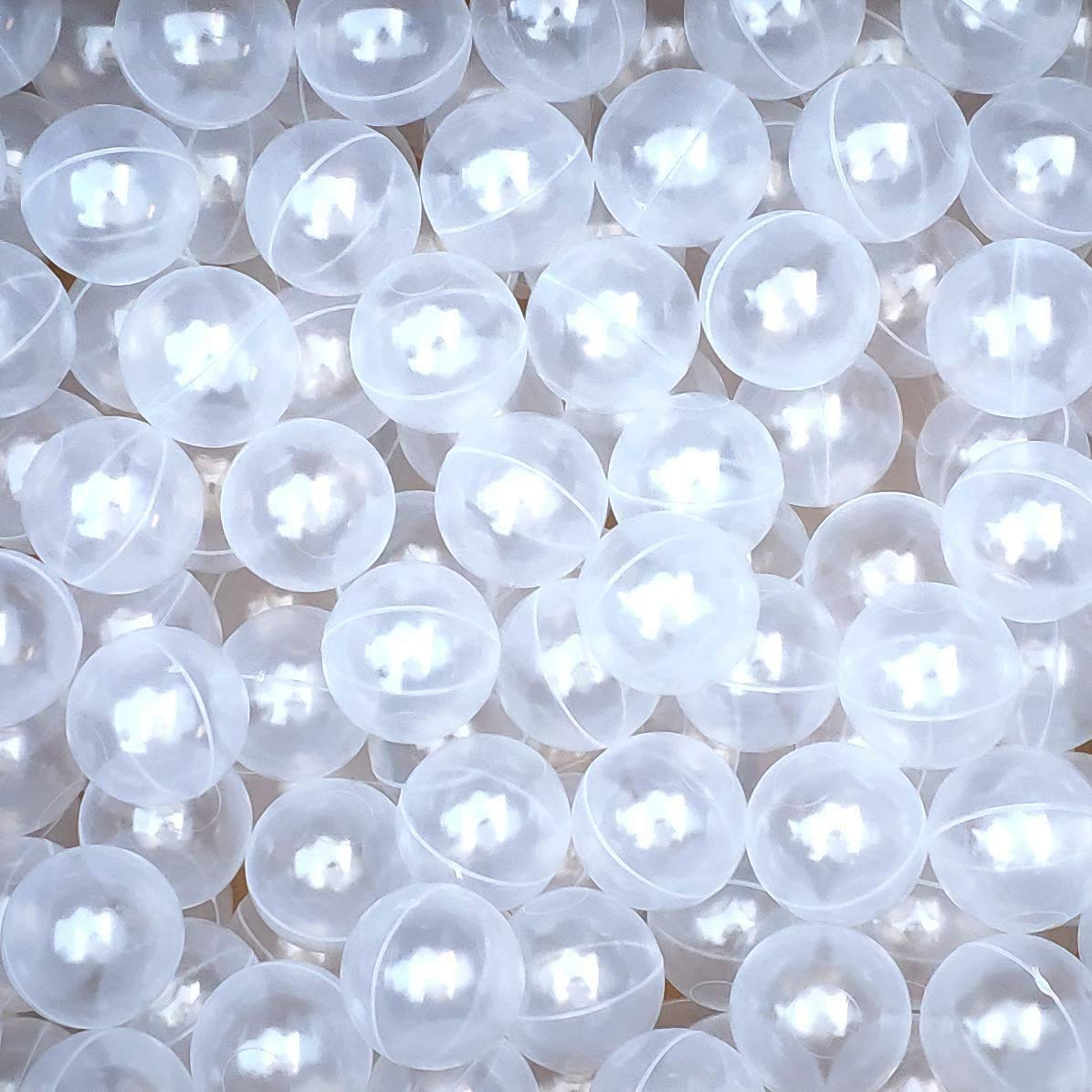 Ball Pit Balls for Toddlers -100 pcs - Transparent