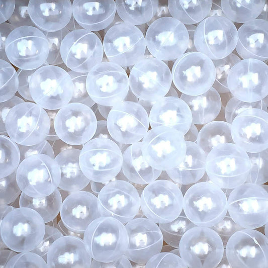 Ball Pit Balls for Toddlers -100 pcs - Transparent