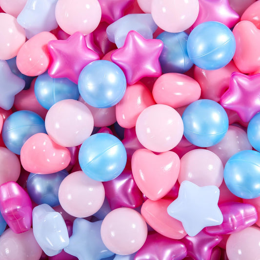 Star Ball Pit Balls for Toddlers -200pcs (BPA Free)