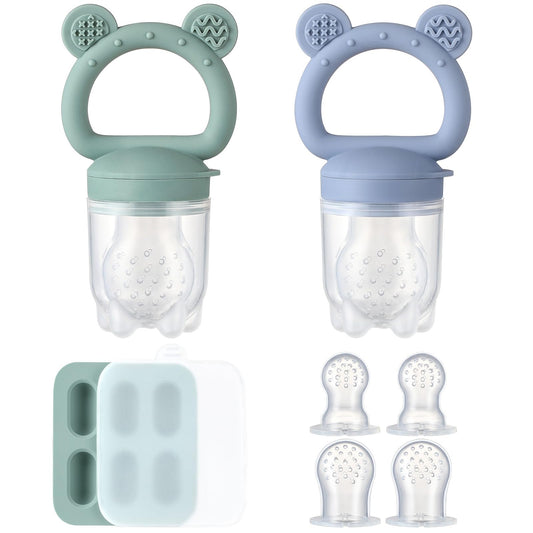 Silicone Baby Fruit Feeder 2 Pack