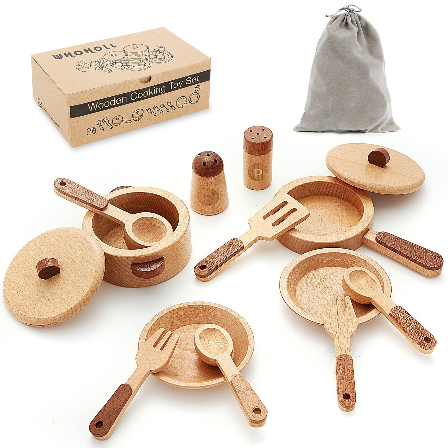 Montessori Wooden Play Kitchen