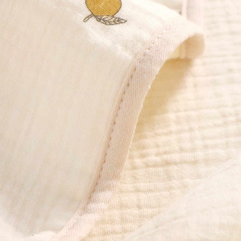 4-Layer Muslin Cotton Baby Hooded Towel & Blanket – Ultra Soft All-Season Wrap